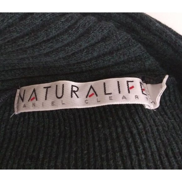 Naturalife Daniel Cleary Women's Dark Green Sweater Size Large - Picture 4 of 7